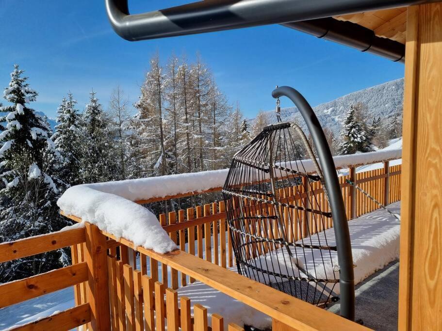 Alone In Chalet With View On Dolomites Villandro Exterior photo