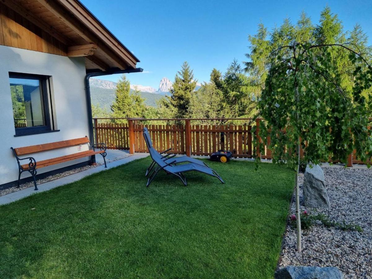 Alone In Chalet With View On Dolomites Villandro Exterior photo